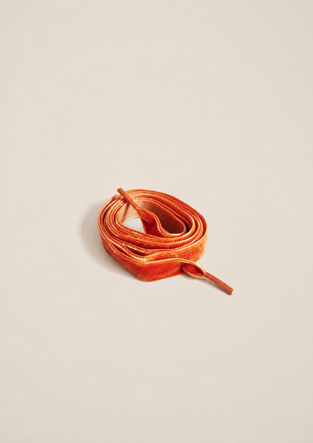 Nœud velours orange